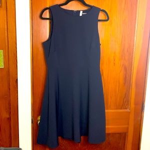 Navy suiting dress